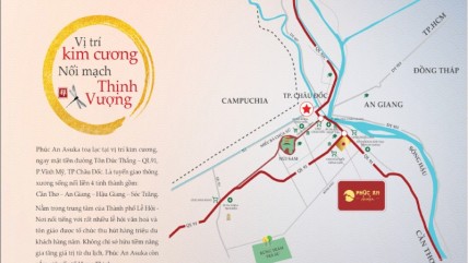 Phúc An Asuka - Đầu tư cho thuê lợi nhuận x2 x3 ở vị trí gần Miếu Bà Châu Đốc