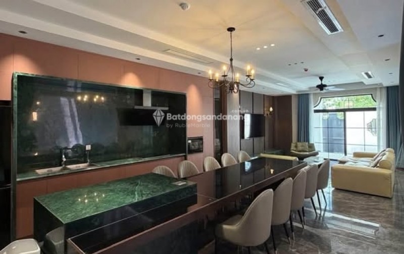 Bán căn Villa phong cách Indochine tại Nam Việt Á - GD1, vị trí sát sông gần biển