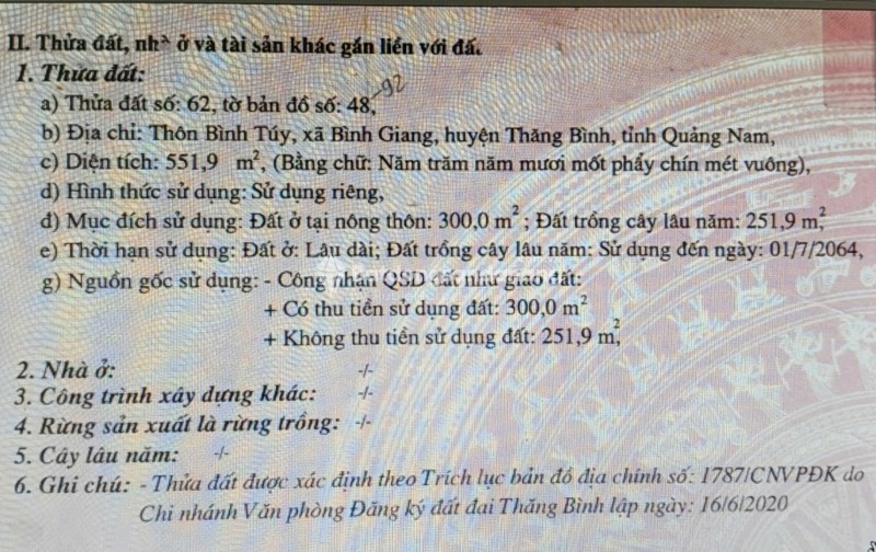 Thôn BÌnh Túy, xã Bình Giang,huyện Thăng Bình (cũ)