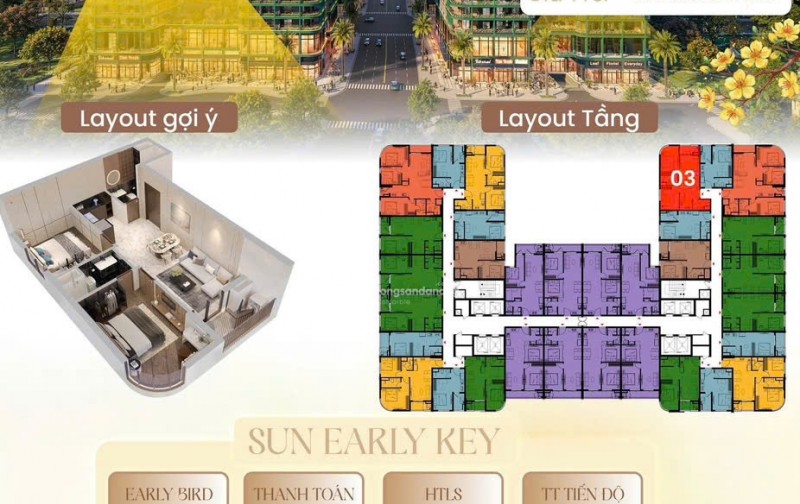 Fours Tower F2 | tuyệt tác sống sang giữa tâm điểm phát triển mới của Đà Nẵng với giá cực rẻ 1.Xtỷ