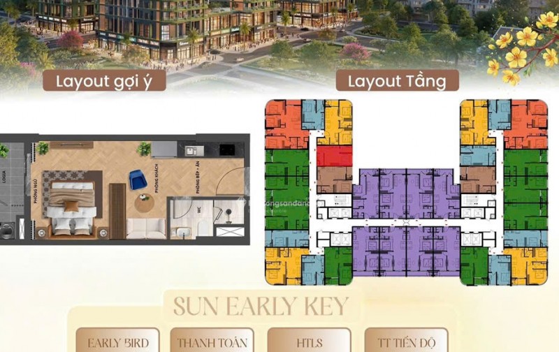 Fours Tower F2 | tuyệt tác sống sang giữa tâm điểm phát triển mới của Đà Nẵng với giá cực rẻ 1.Xtỷ