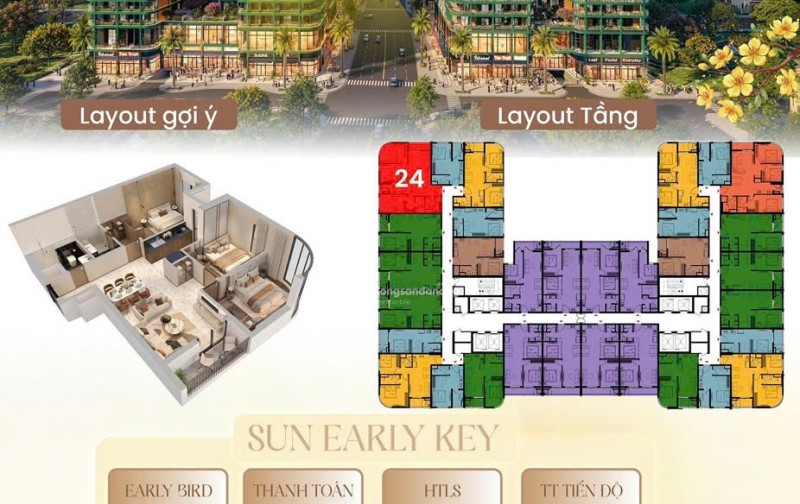 Fours Tower F2 | tuyệt tác sống sang giữa tâm điểm phát triển mới của Đà Nẵng với giá cực rẻ 1.Xtỷ