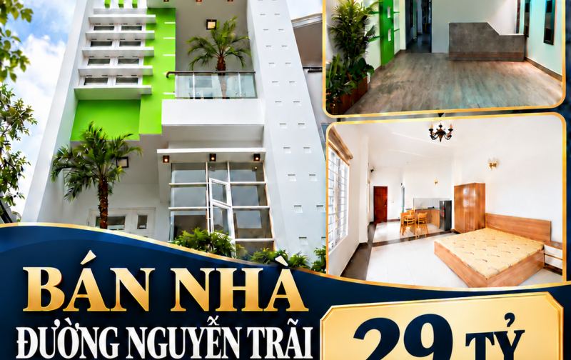 Bán nhà trung tâm Đà Nẵng - Đường Nguyễn Trãi, P. Hải Châu, DT 157m2