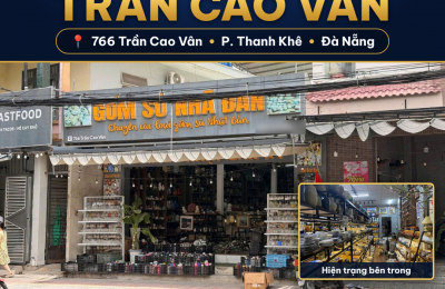 BÁN NHÀ MẶT TIỀN TRẦN CAO VÂN – 312M² ĐẤT – NGANG 6,65M NỞ HẬU – 28 TỶ