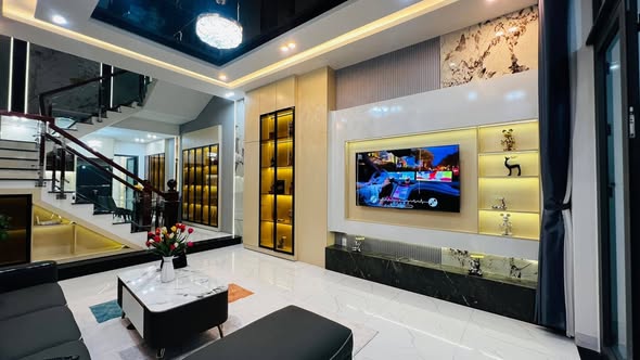 Bán siêu phẩm nhà 3 tầng full nội thất mặt tiền dương đức hiền