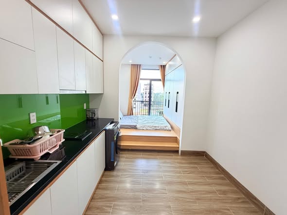 Cho thuê căn hộ thiết kế studio.